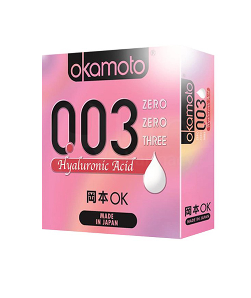 Bao cao su Okamoto 003 Hyaluronis Acid
