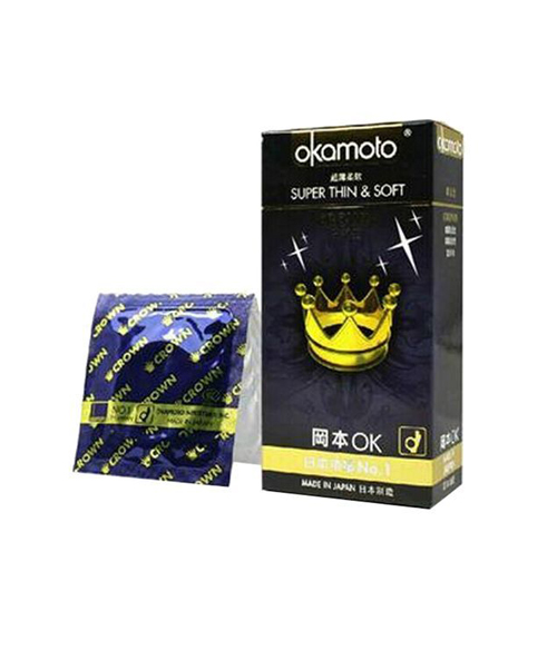 Bao cao su Okamoto Super Thin & Soft Crown