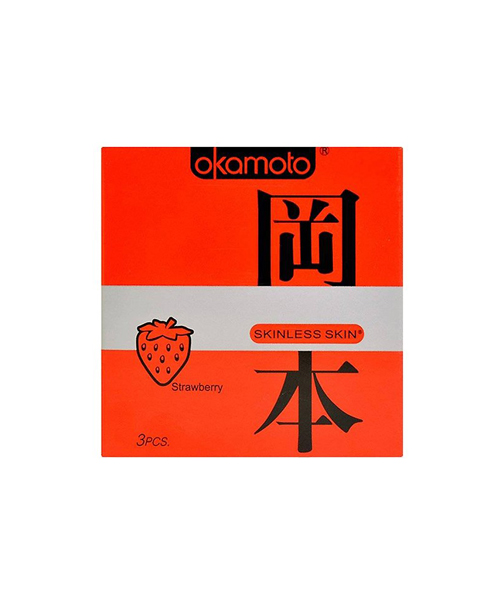 Okamoto Strawberry 3 cái
