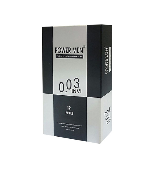Power Men 0.03 Invi 12 chiếc
