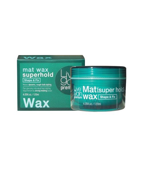 Sáp vuốt tóc Livegain Premium Mat Wax Super Hold