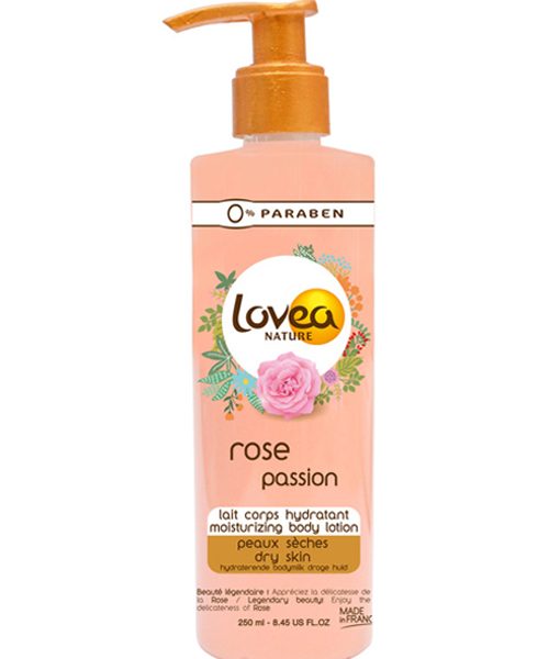 Sữa dưỡng thể Lovea Nature Rose Passion - 250ml
