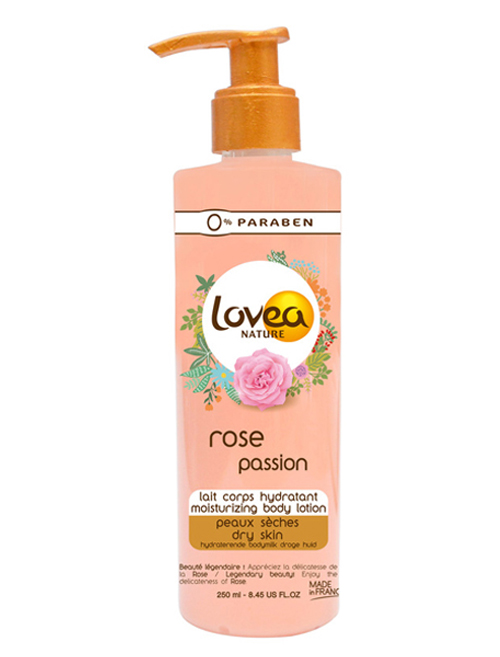Sữa dưỡng thể Lovea Nature Rose Passion - 250ml