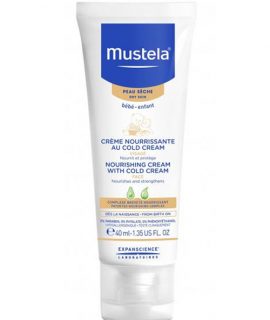 Sữa dưỡng da mặt Mustela Nourishing Cream With Cold Cream – 40ml