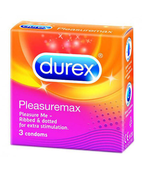Bao cao su Durex Pleasuremax hộp 3 chiếc