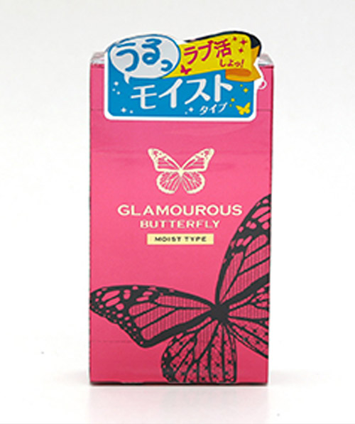 Bao cao su Jex Glamourous Butterfly Moist hộp 6 chiếc