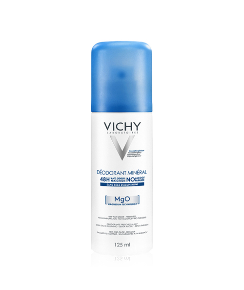 Xịt khử mùi Vichy Déodorant Mineral - 125ml