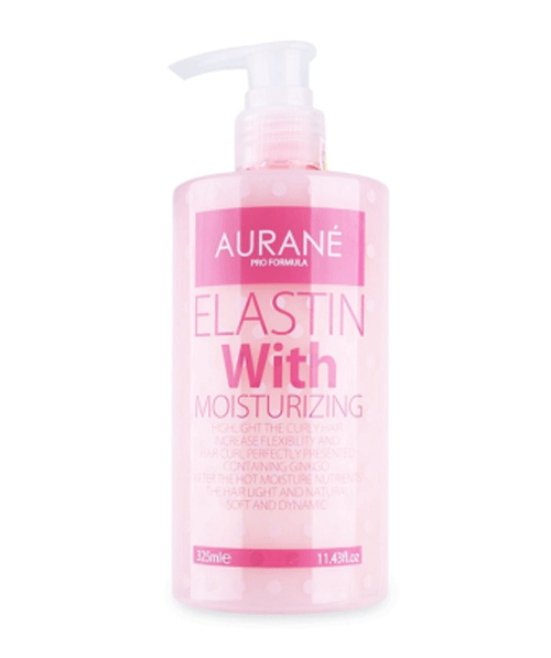 Gel dưỡng tạo kiểu tóc xoăn Aurane Elastin With Moisturizing - 325ml