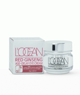 Kem hồng sâm Locean Red Ginseng Age Delay Eye Cream 25g