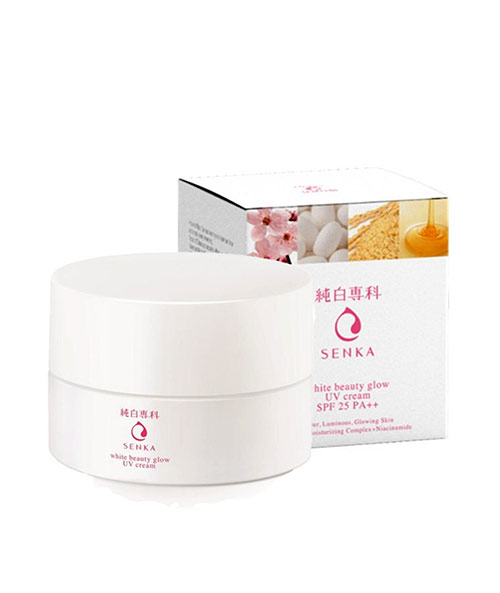 Kem dưỡng da ban ngày Senka White Beauty Glow UV Cream – 50g