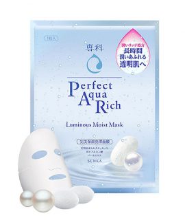 Mặt nạ cấp ẩm Senka Perfect Aqua Rich Luminous Moist Mask – 1 hộp