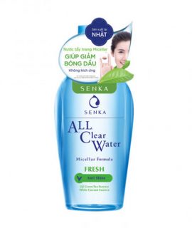 Nước tẩy trang Senka ALL Clear Water Fresh – 230ml