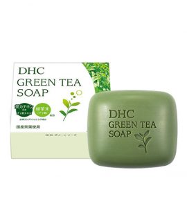 Xà bông rửa mặt DHC Green Tea Soap - 80g